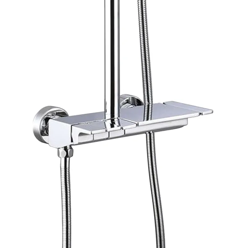 LA FONZA SHOWER COLUMN SLT1024-LF7198CH CHROME BRASS BATH & SHOWER Piano Key Design